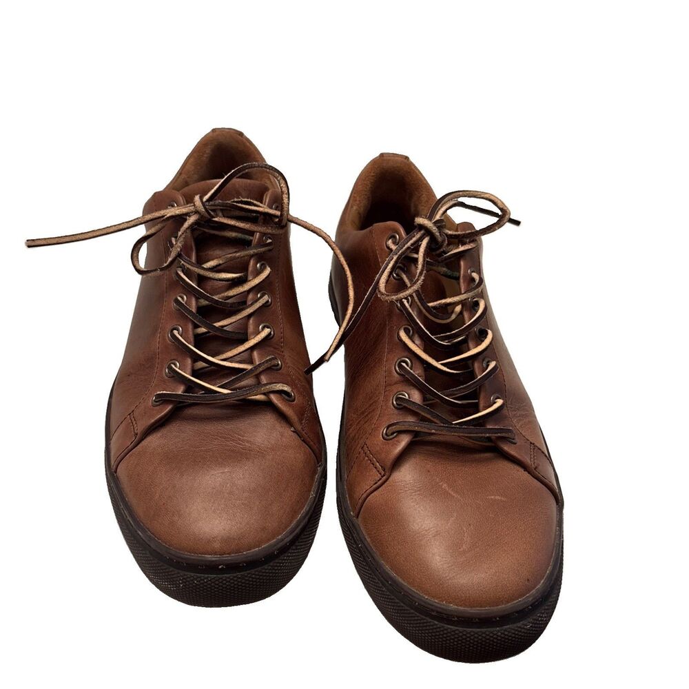 Thursday Boots Premier Low-Top Sneakers -Natural Chromexcel - Size 10 - Preowned
